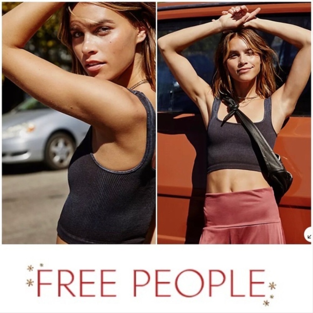 Free People Happiness Runs Square Neck Crop
$40.00 various sizes